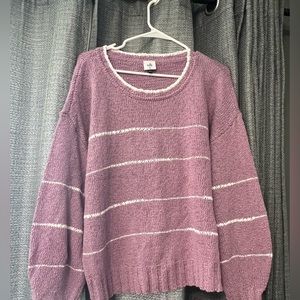 Cabi purple sweater